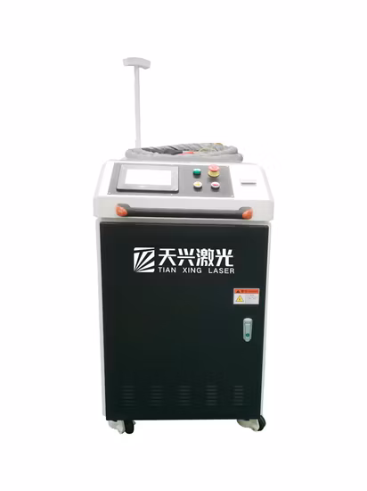 Máquina de soldadura láser de fibra de mano de 1000W 1500W para aluminio, galvanizado, molde, acero inoxidable